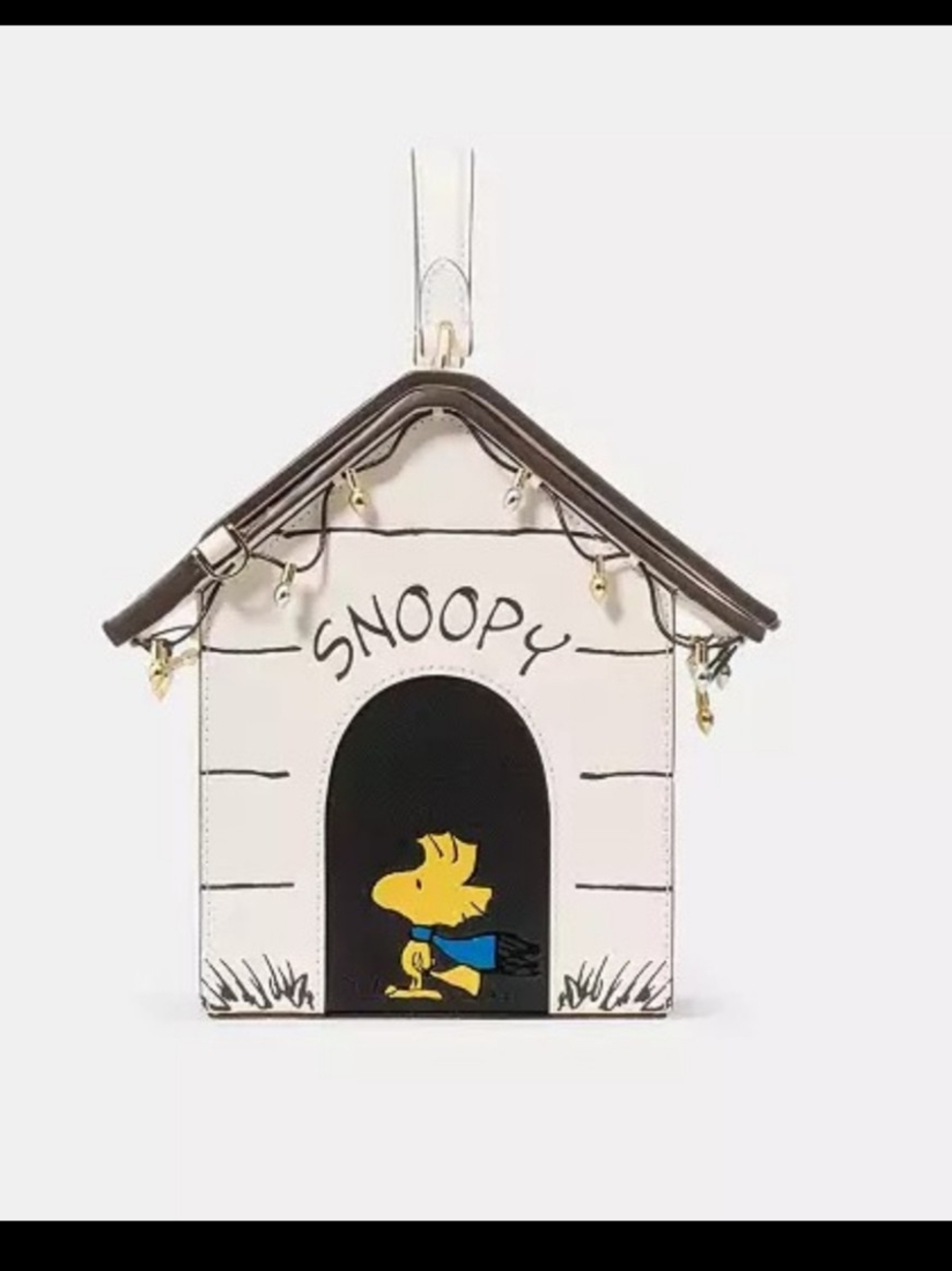 Kate Spade Snoopy Doghouse Holiday Crossbody Bag